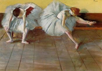 Edgar Degas : Two Ballet Dancers